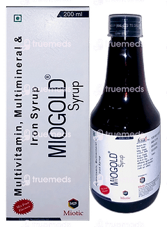 Miogold Mix Fruit Flavour Syrup 200ml Miogold Mix Fruit Flavour Syrup 200ml