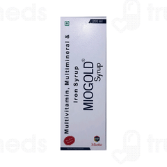 Miogold Mix Fruit Flavour Syrup 200ml