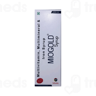 Miogold Mix Fruit Flavour Syrup 200ml