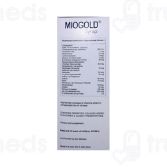 Miogold Mix Fruit Flavour Syrup 200ml