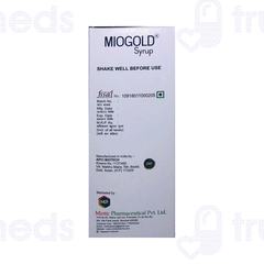 Miogold Mix Fruit Flavour Syrup 200ml