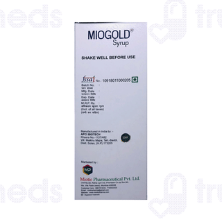 Miogold Mix Fruit Flavour Syrup 200ml
