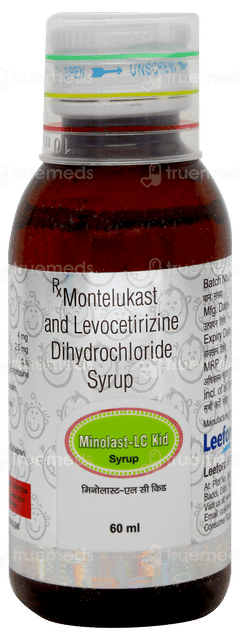 Minolast Lc Kid Syrup 60ml Minolast Lc Kid Syrup 60ml
