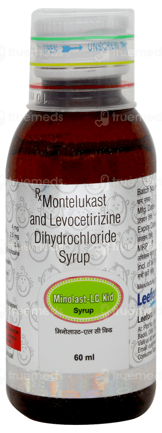 Minolast Lc Kid Syrup 60ml