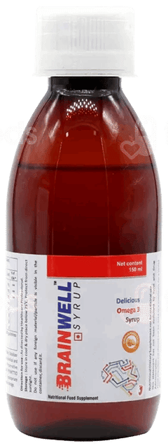 Brainwell Mango Flavour Syrup 150Ml