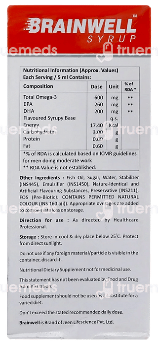 Brainwell Syrup 150 ML
