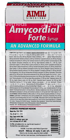 Aimil Amycordial Forte Syrup 450ml
