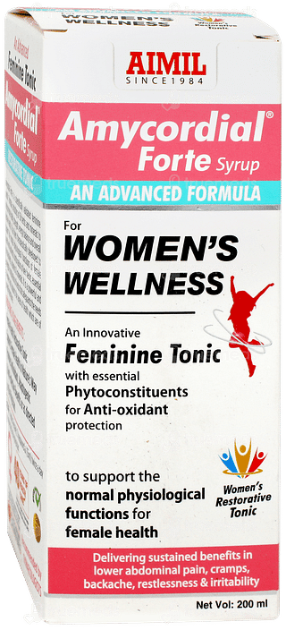 Amycordial Forte Womens Wellness Syrup 200ml