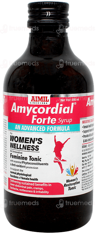Amycordial Forte Womens Wellness Syrup 200ml