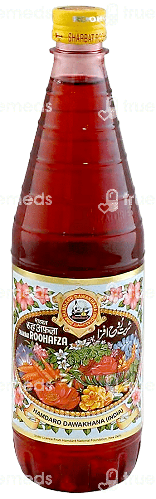 Hamdard Dawakhana Roohafza Sharbat 750 Ml - Uses, Side Effects, Dosage ...