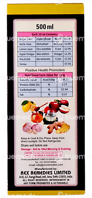 Rex Heartorex Syrup 500 ML