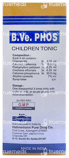 Hapdco B Ve Phos Children Tonic 450ml