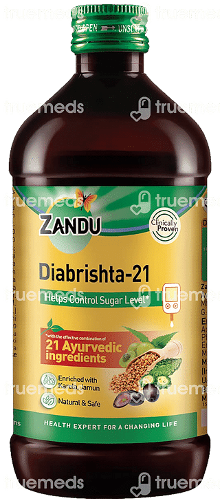 Zandu Diabrishta-21 Syrup 650 ML