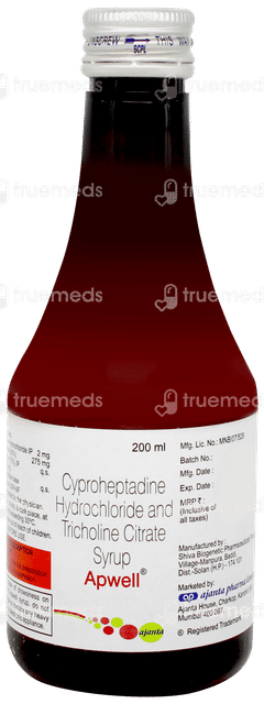 Apwell Syrup 200ml Apwell Syrup 200ml