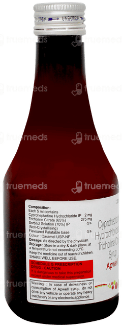 Apwell Syrup 200ml Apwell Syrup 200ml