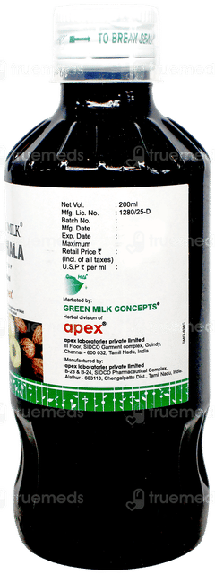 Green Milk Triphala Syrup 200Ml