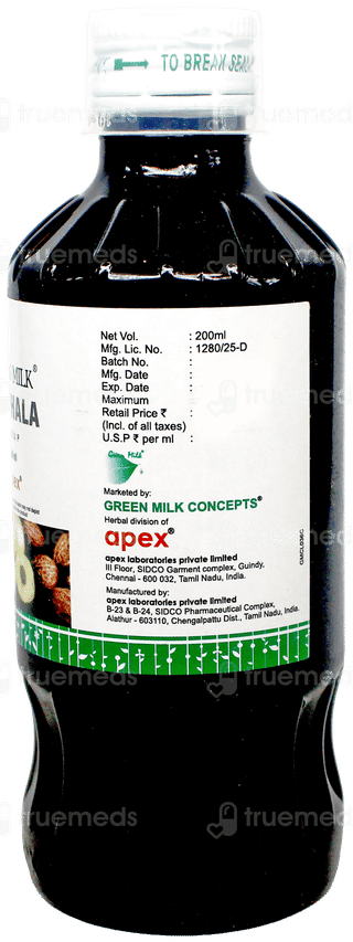 Green Milk Triphala Syrup 200Ml