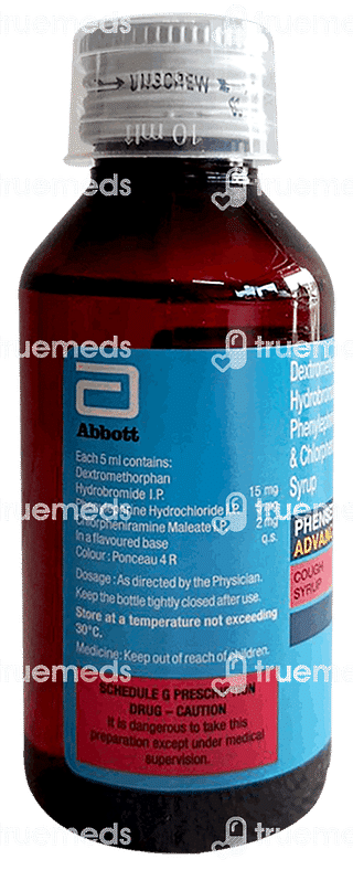 Phensedyl Dx Advanced Syrup 100ml