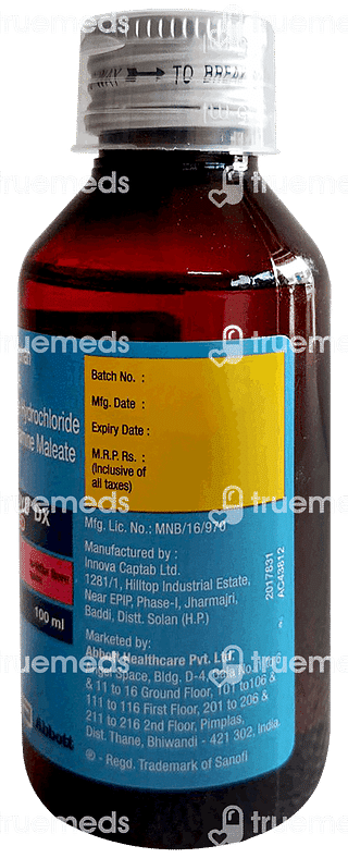 Phensedyl Dx Advanced Syrup 100ml