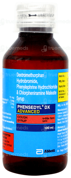 Phensedyl Dx Advanced Syrup 100ml