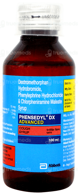 Phensedyl Dx Advanced Syrup 100ml