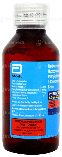 Phensedyl Dx Advanced Syrup 100ml