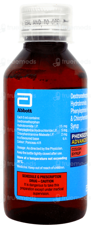 Phensedyl Dx Advanced Syrup 100ml