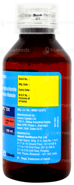 Phensedyl Dx Advanced Syrup 100ml