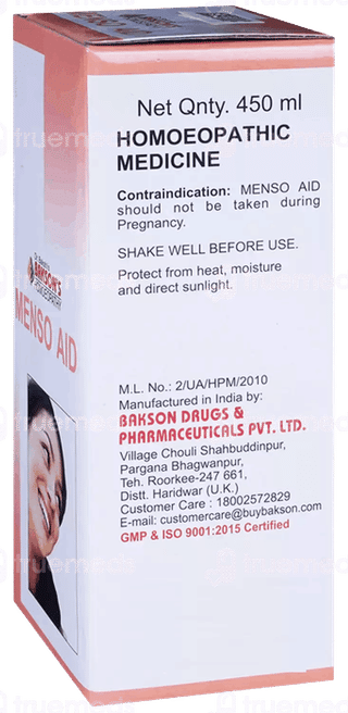 Baksons Menso Aid 450Ml