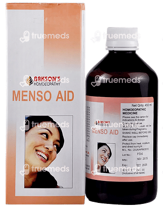 Baksons Menso Aid Syrup 450 ML