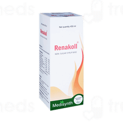 Medisynth Renakoll Non Sugar Syrup 450 ML