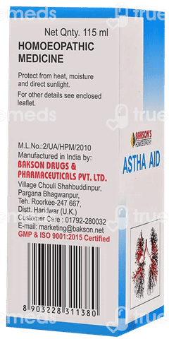 Baksons Astha Aid 115ml