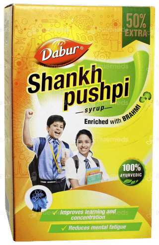 Dabur Shankhpushpi 450ml + 225ml Free Syrup