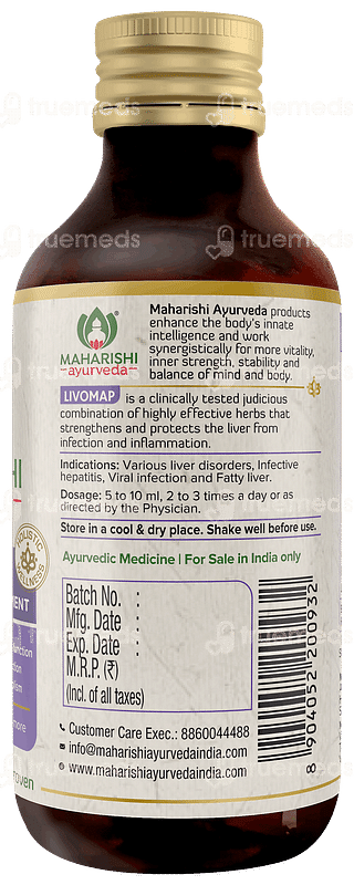 Maharishi Ayurveda Livomap Syrup 200ml