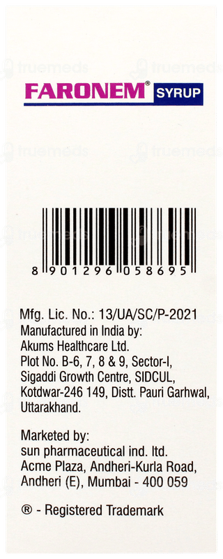 Faronem Syrup 30ml