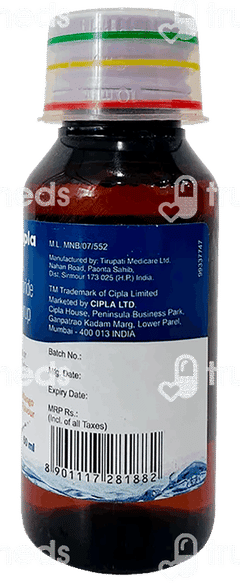 Cheston Ls Junior Mango Flavour Sugar Free Syrup 60ml