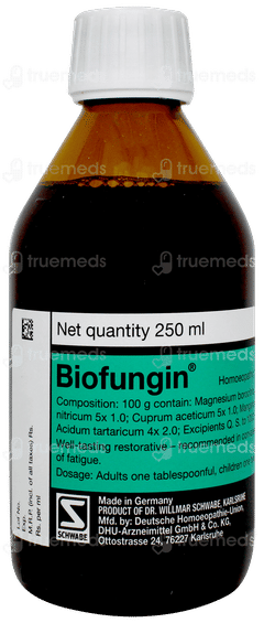 Dr Willmar Schwabe Biofungin 250ml Dr Willmar Schwabe Biofungin 250ml