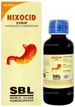 Sbl Nixocid Syrup 115ml Sbl Nixocid Syrup 115ml