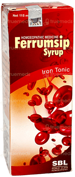 Sbl Ferrumsip Syrup 115Ml