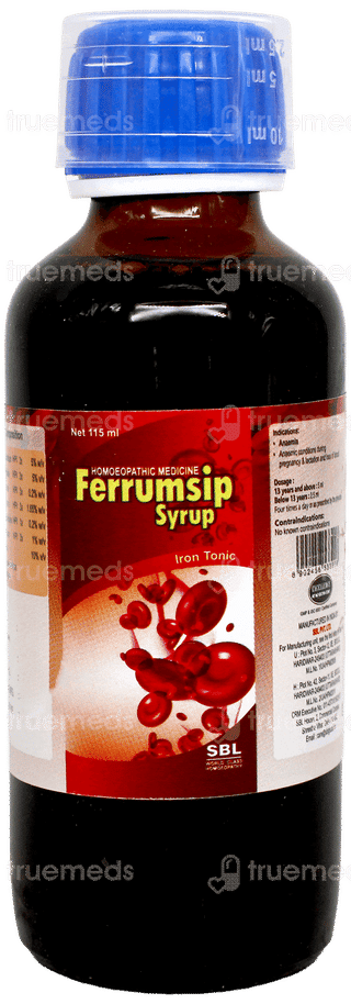 Sbl Ferrumsip Syrup 115Ml