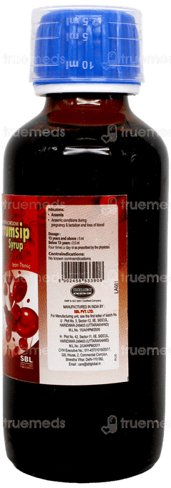 Sbl Ferrumsip Syrup 115Ml