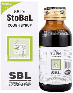 Sbls Stobal Cough Syrup 60 ML