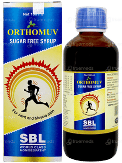 Sbl Orthomuv Sugar Free Syrup 180ml