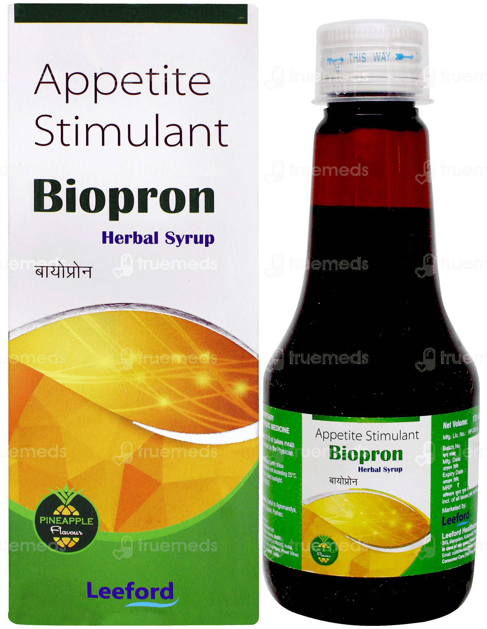 Biopron Herbal Syrup 175 Ml - Uses, Side Effects, Dosage, Price | Truemeds