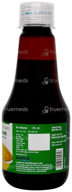 Biopron Pineapple Flavour Herbal Syrup 175ml Biopron Pineapple Flavour Herbal Syrup 175ml