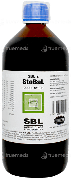 Sbls Stobal Cough Syrup 500ml