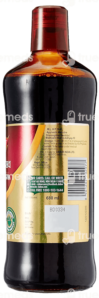 Dabur Kumaryasava Syrup 680 ML