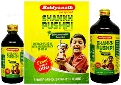 Baidyanath Shankh Pushpi Sarbat 2 In 1 Offer 450Ml With 220Ml Free Baidyanath Shankh Pushpi Sarbat 2 In 1 Offer 450Ml With 220Ml Free