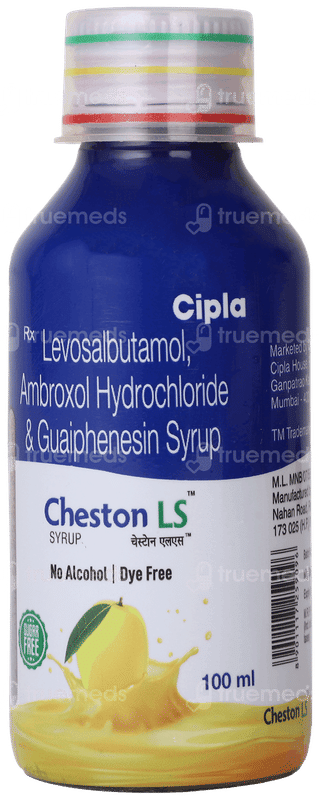 Cheston Ls Mango Flavour Sugar Free Syrup 100Ml