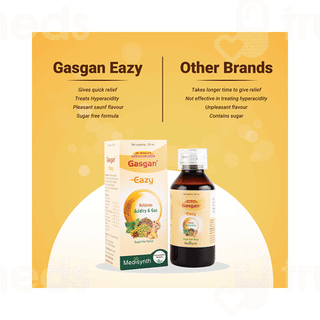 Medisynth Gasgan Eazy Sugar Free Syrup 450ml